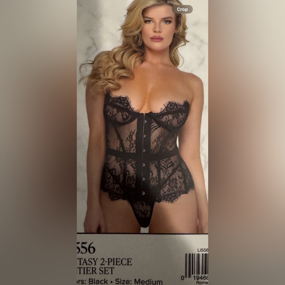 Roma FANTASY 2-PIECE BUSTIER SET - Picture 2 of 5